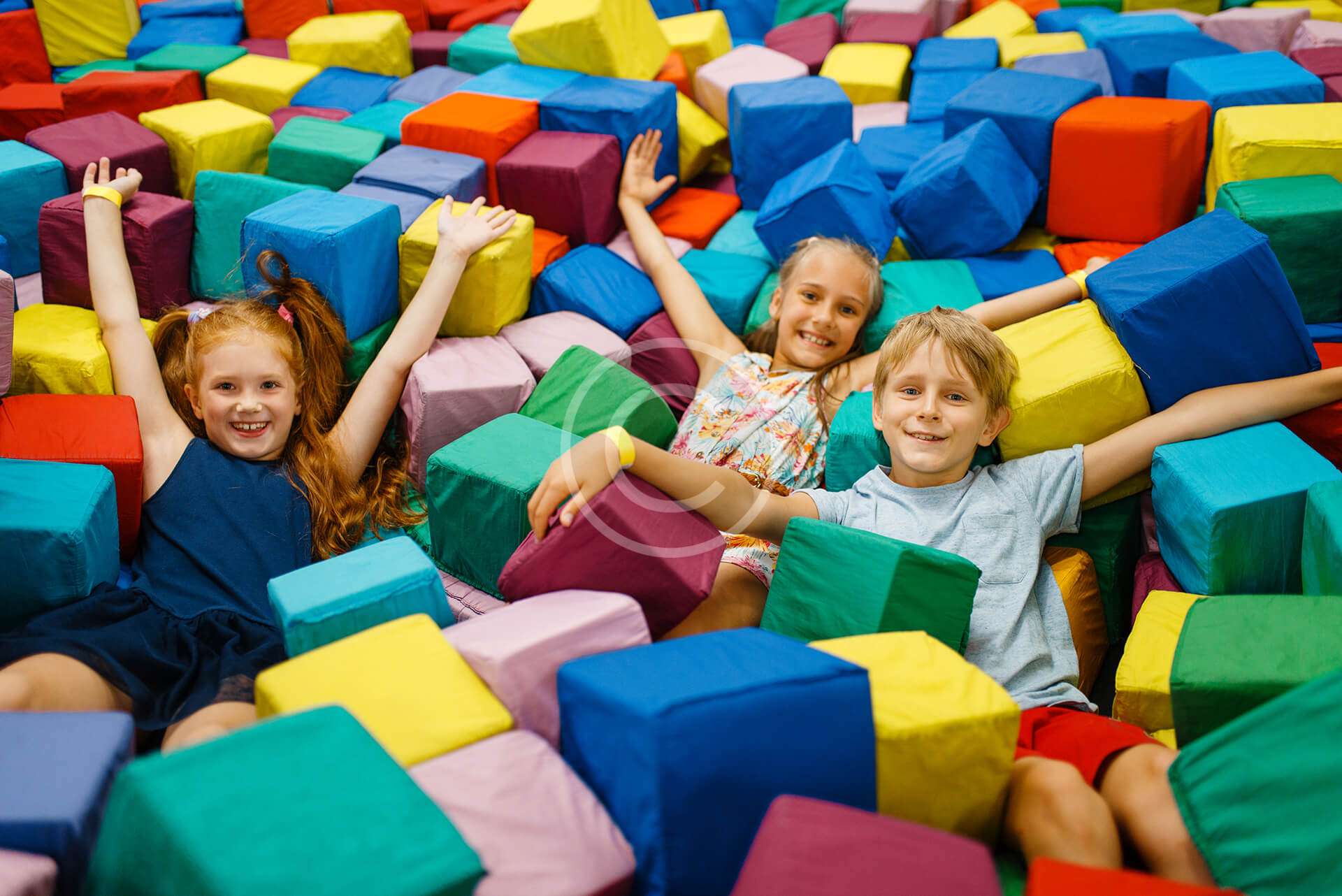 Foam pit fun